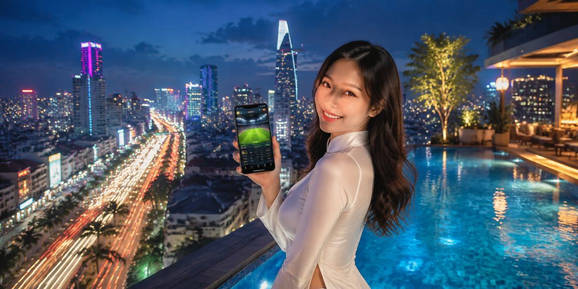 Người chơi cá cược thể thao tại TP Hồ Chí Minh với trang phục truyền thống Áo dài